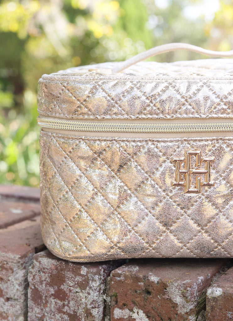 Hampton Train Case Champagne Pop - Caroline Hill