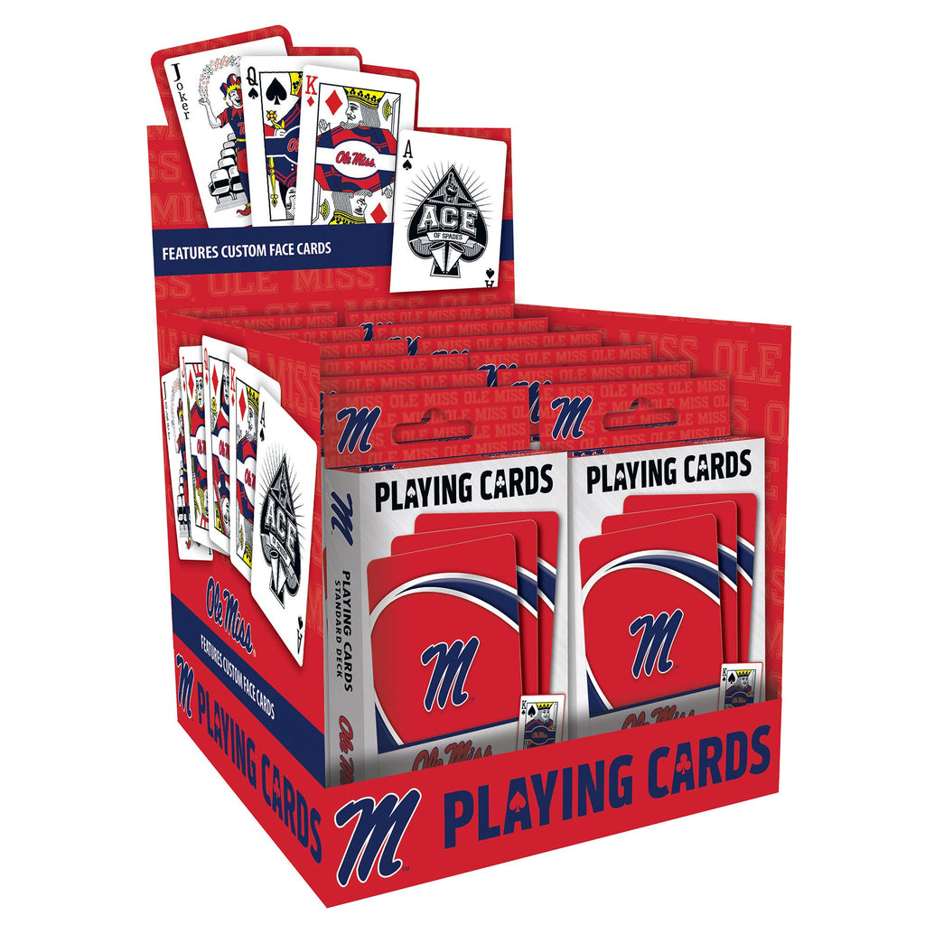Ole Miss Rebels Playing Cards