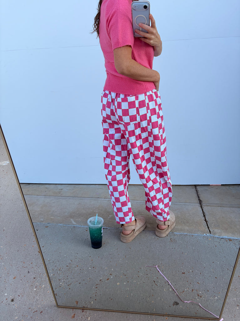 Iced Mocha Please Pants - Pink