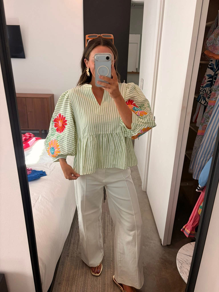 Bringing In Spring Blouse