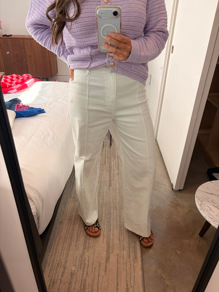 Boss Lady Bottoms - Off White