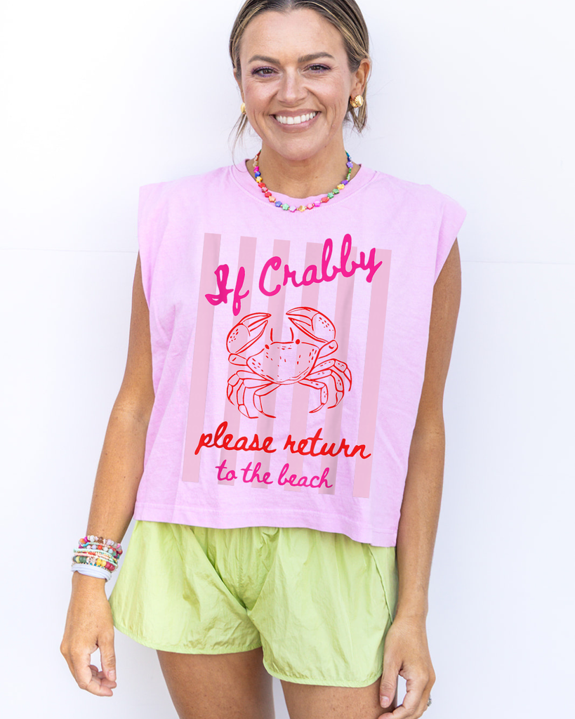 Heavyweight Cropped Muscle Tshirt