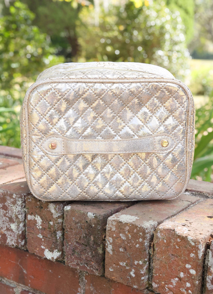 Hampton Train Case Champagne Pop - Caroline Hill