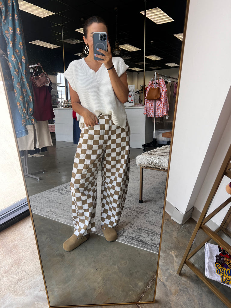 Iced Mocha Please Pants