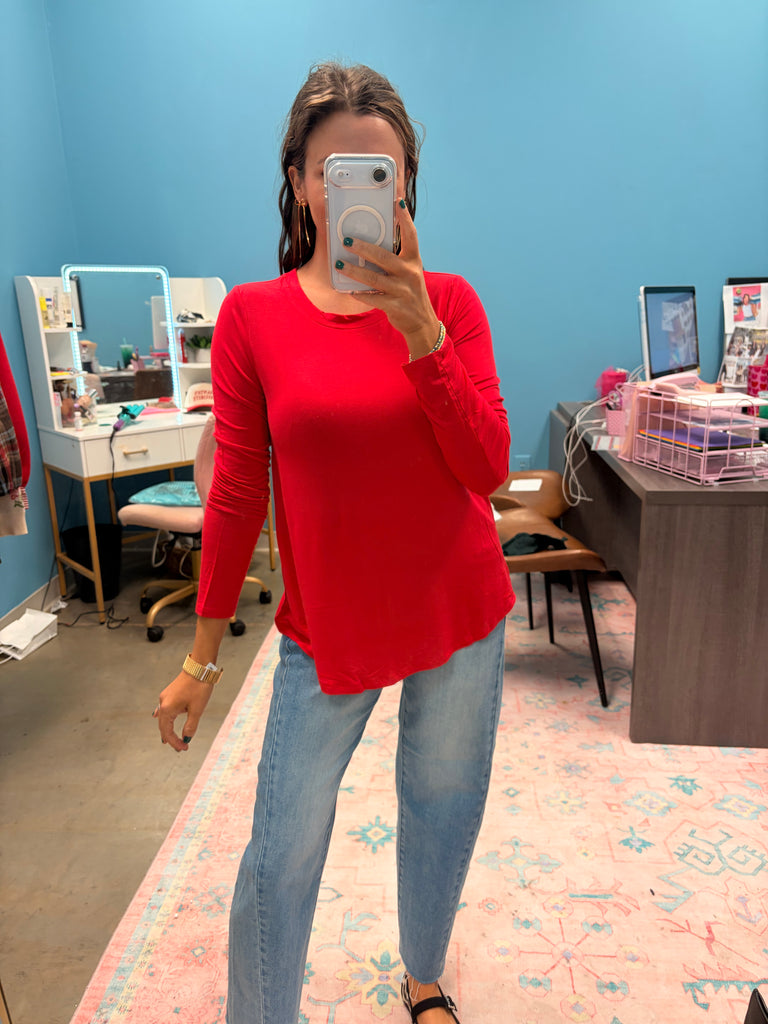 Easy Breeze Top - Ruby