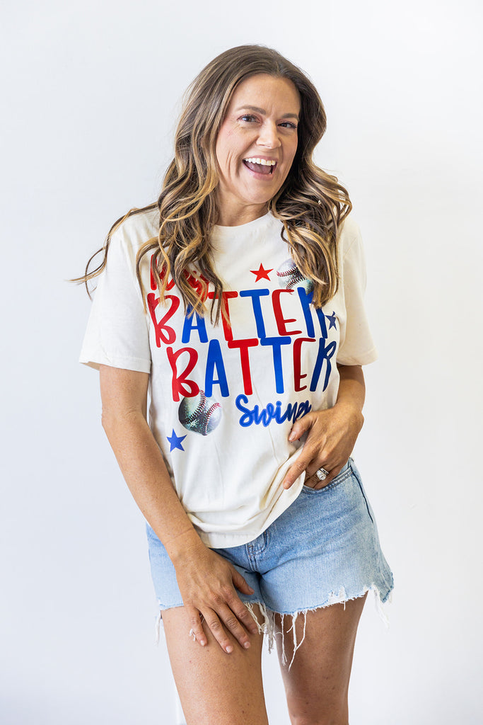 Hey Batter Batter - White