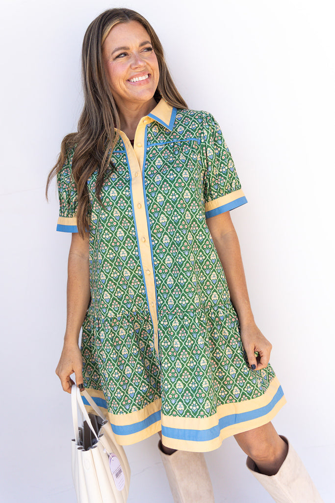 Total Envy Dress - Green