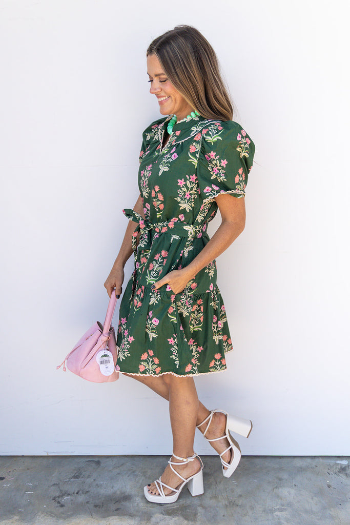 Secret Garden Dress - Green