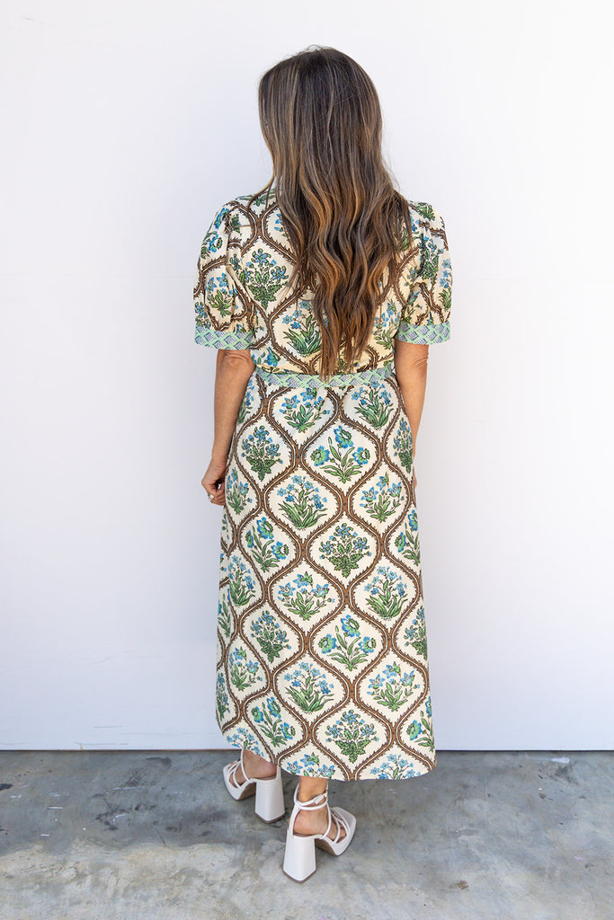 Botanical Beauty Midi Dress