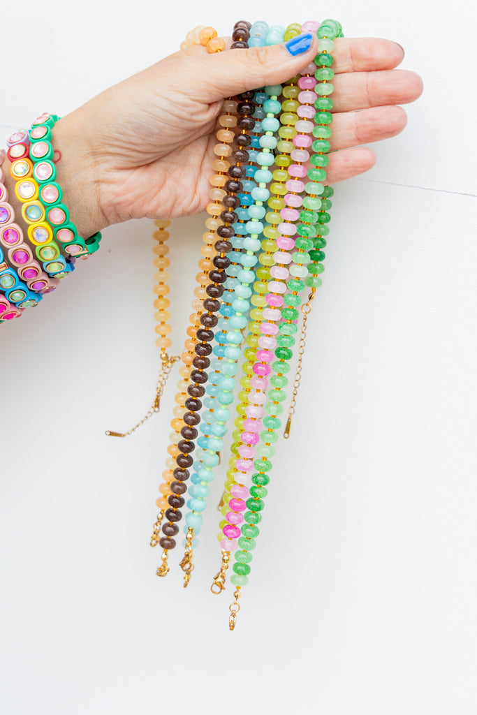 Sweet treat beaded necklaces