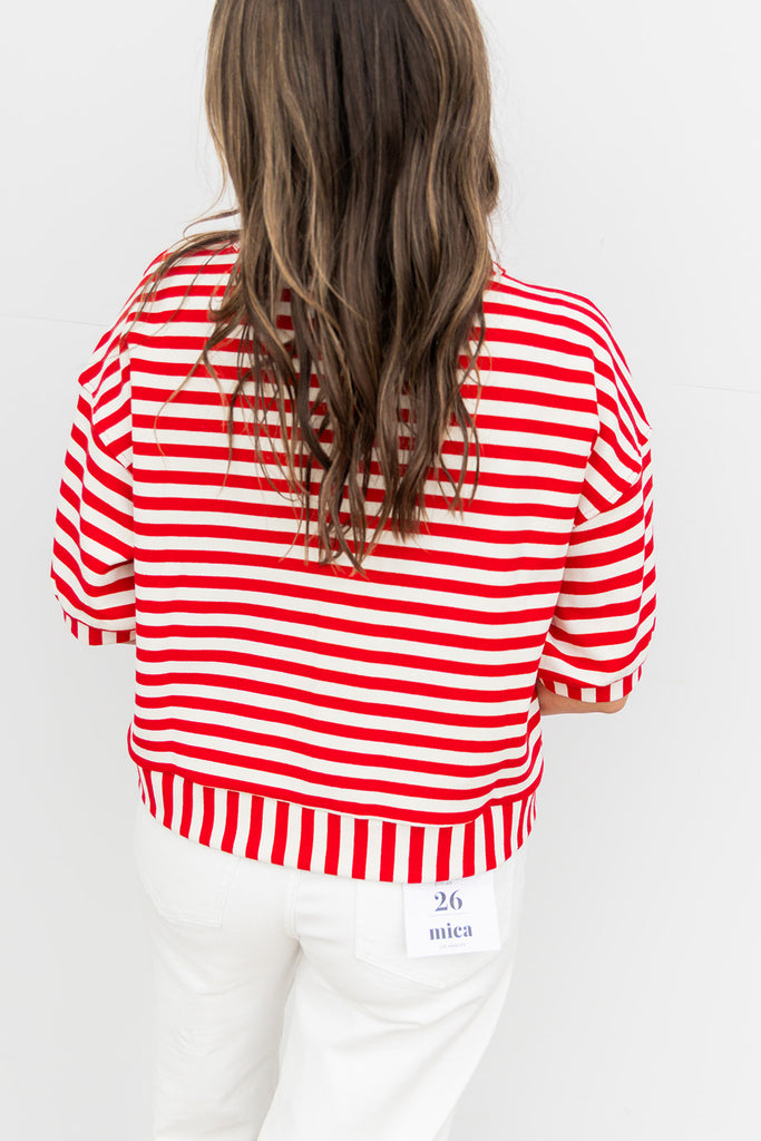 The Remi Blouse - Red