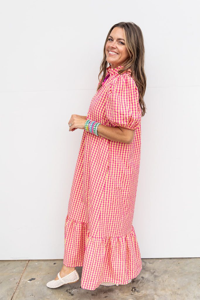 Lemon Drop Lane Maxi - Coral