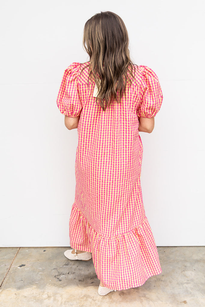 Lemon Drop Lane Maxi - Coral