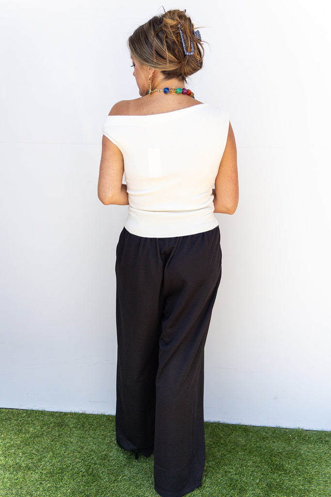 Harvest Hottie Sweater Tank - Ivory