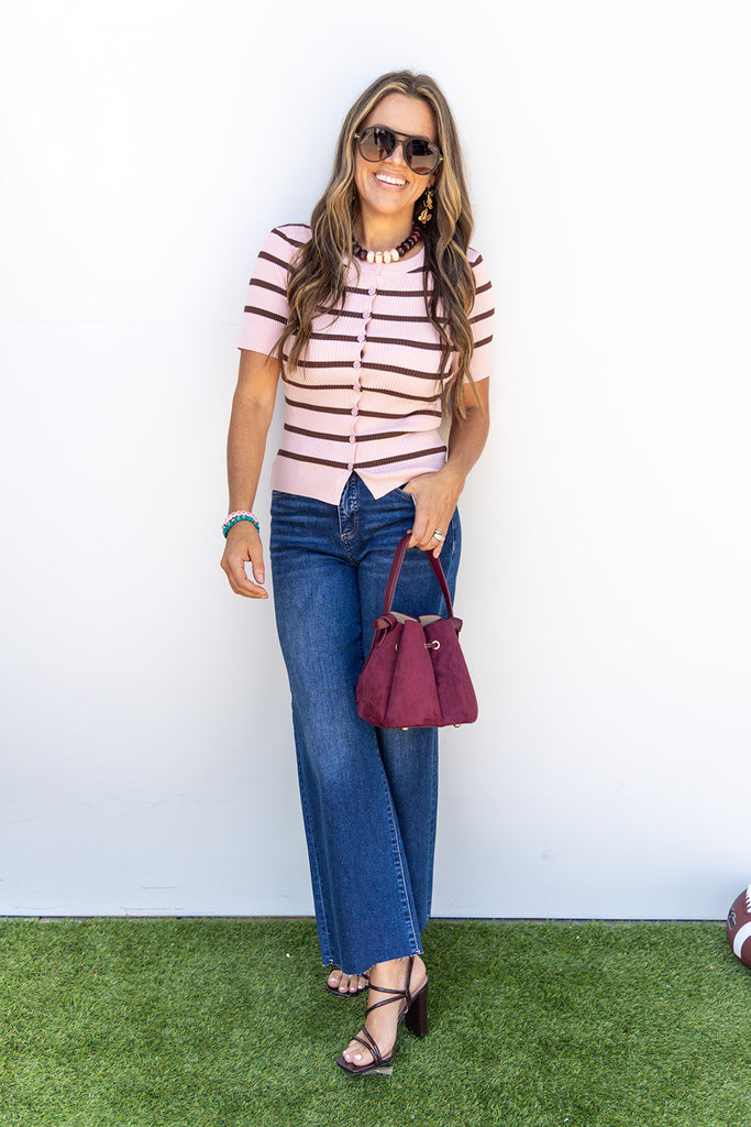 Autumn Daze Blouse - Pink