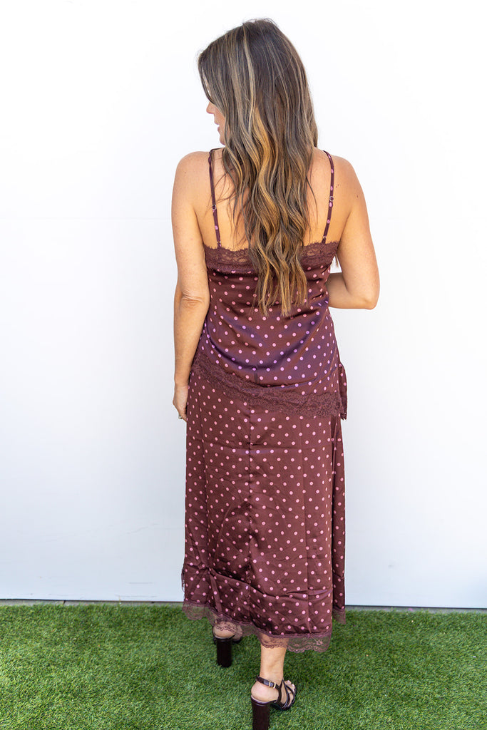 Girls Day Skirt - Burgundy/Mauve