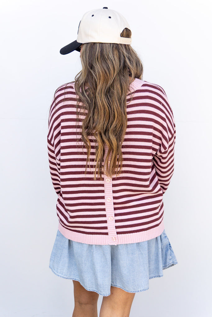 Hot Girl Autumn Sweater - Light Pink