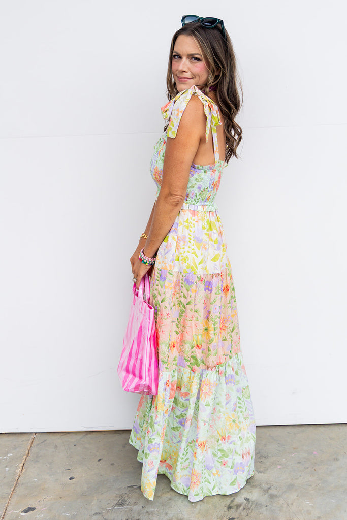 Flower Garden Maxi Dress - Garden Dream