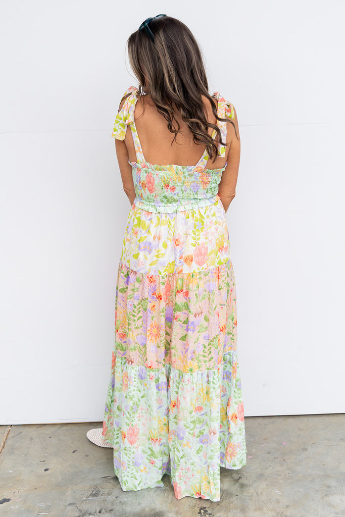 Flower Garden Maxi Dress - Garden Dream