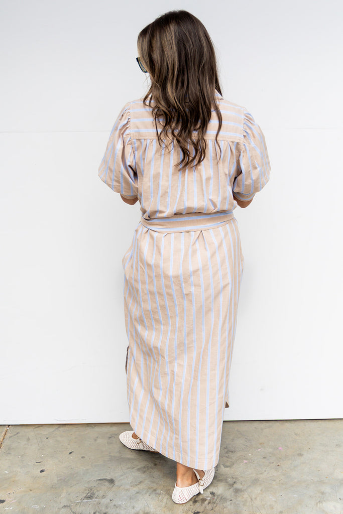 The Kennedy Dress - Sand