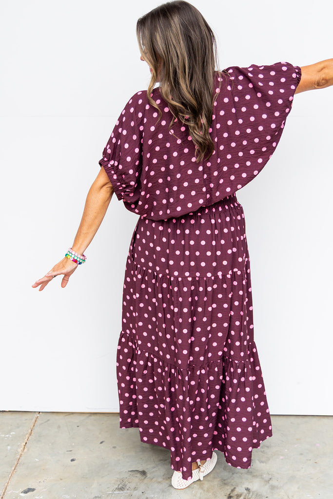The Sarah Skirt - Wine