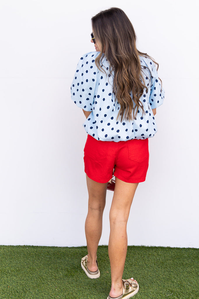Rebel At Heart Skort - Red
