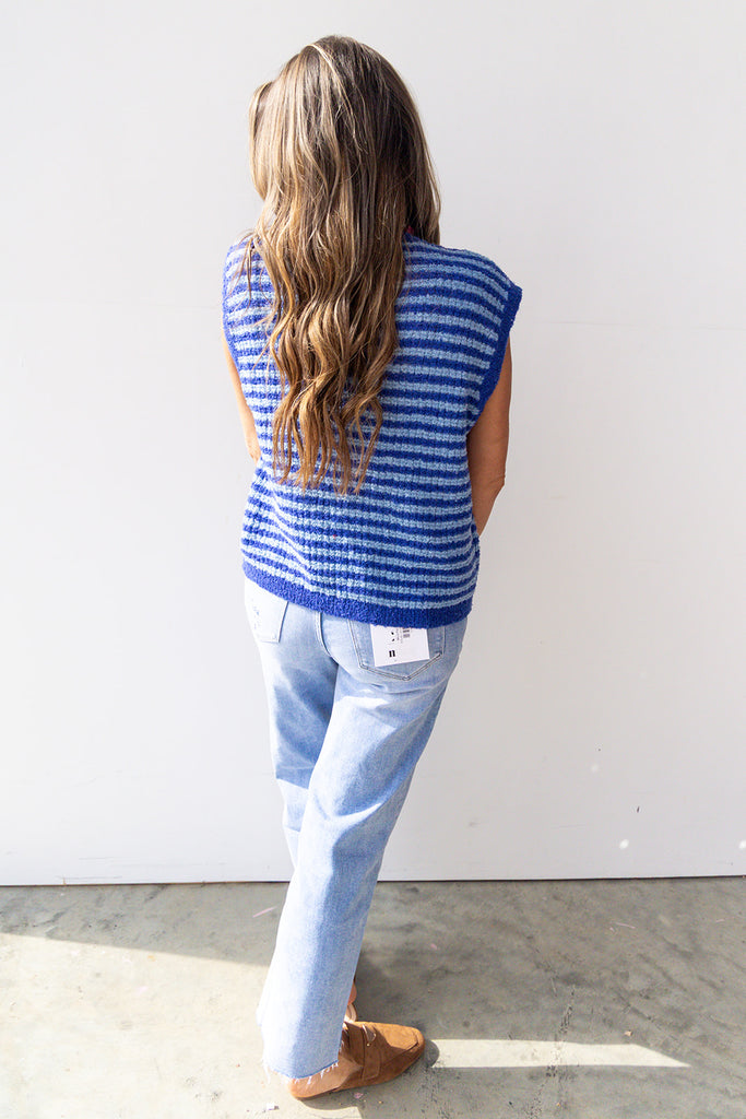 Just Want You To Know Sweater - Navy