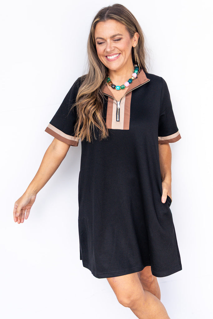 Day In the Country Dress - Black