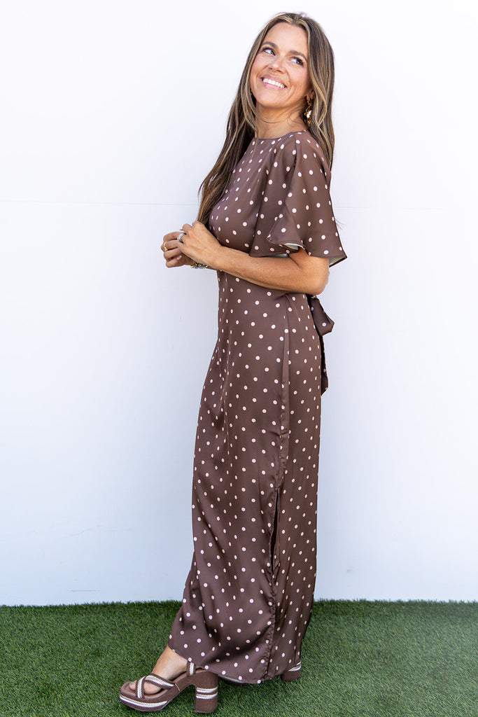 Polka After Dark Dress