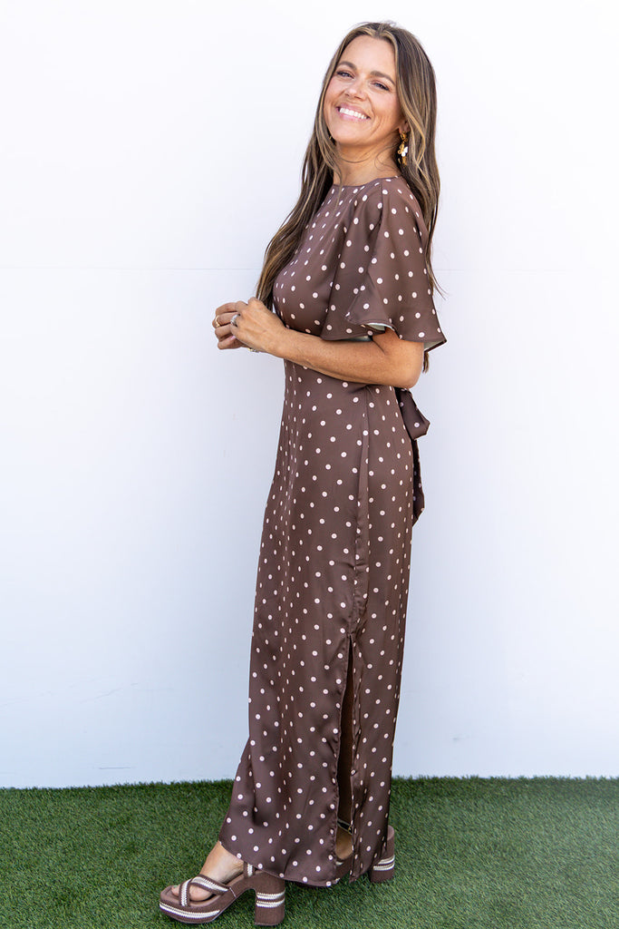 Polka After Dark Dress