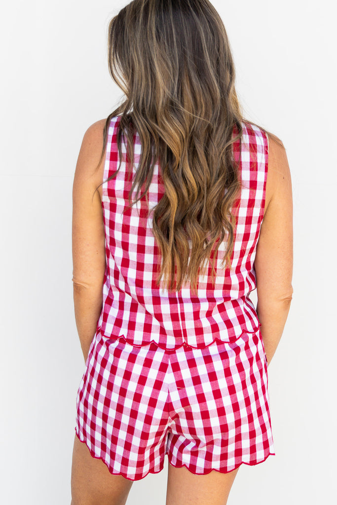 Rammer Jammer Shorts - Crimson & White