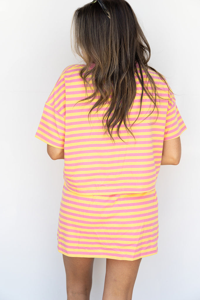 Sorbet Skort Set - Razzbery Lemonade - PRE ORDER