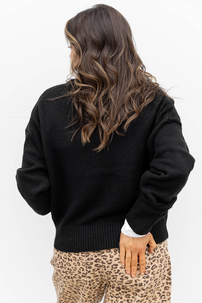 Warm Wishes Sweater - Black