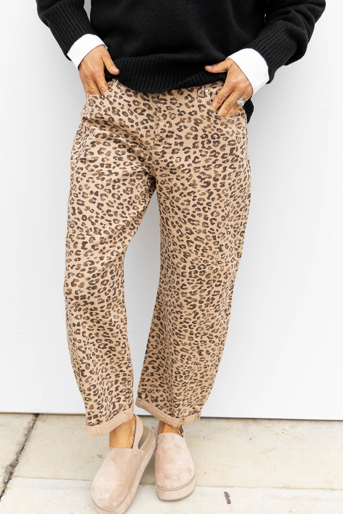 Roar & Relax Denim - Camel