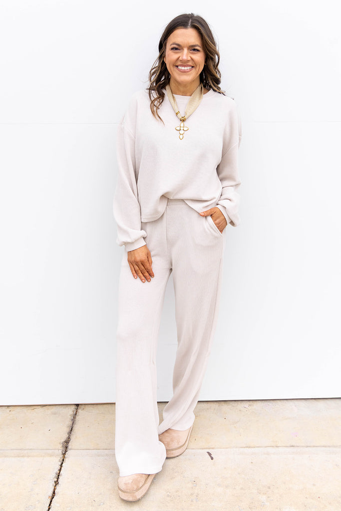 French Quarter Rib Set - Sand Beige