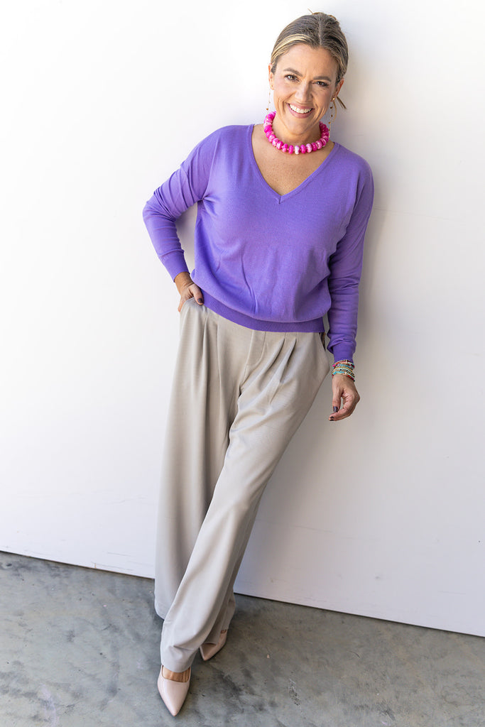 Purple Criss cross SALE