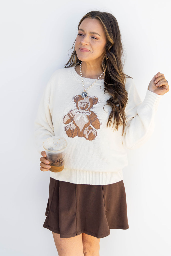 Luxe Teddy Pullover