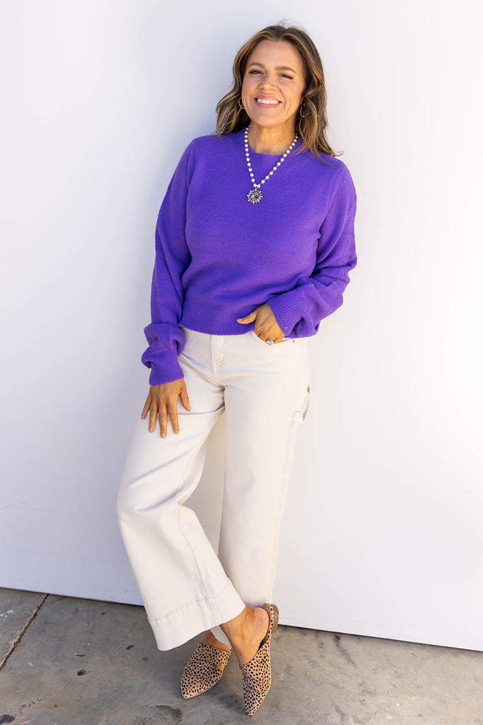 Khaki Tummy Control High Rise Crop Wide - Risen