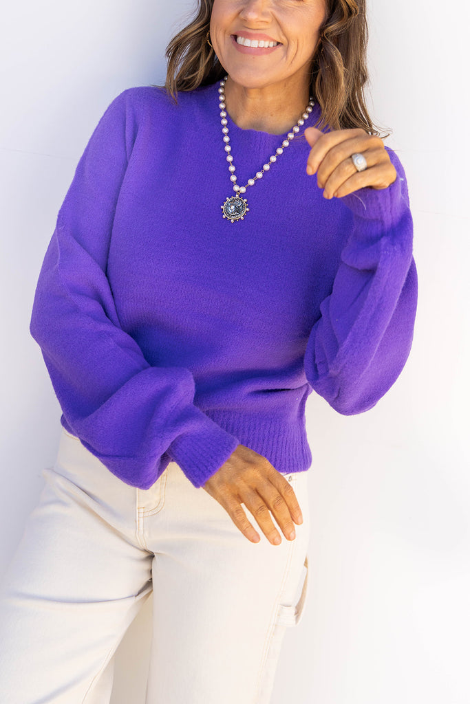 Wild Aura Crop - Wisteria