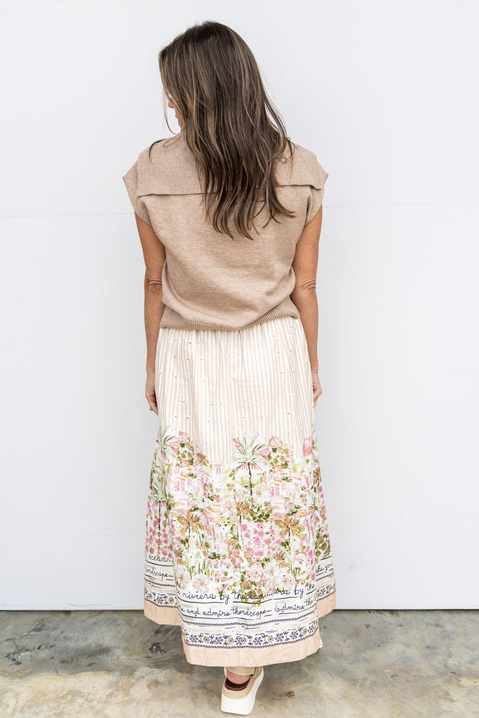 Walk The Runway Blouse - Oatmeal