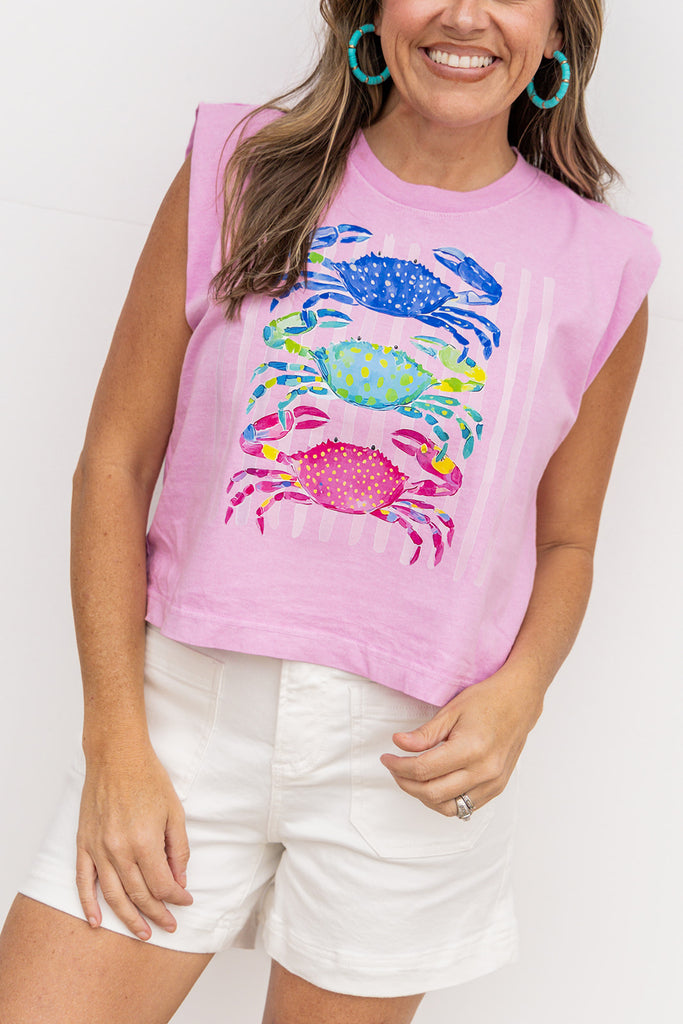 Heavyweight Cropped Muscle Tshirt