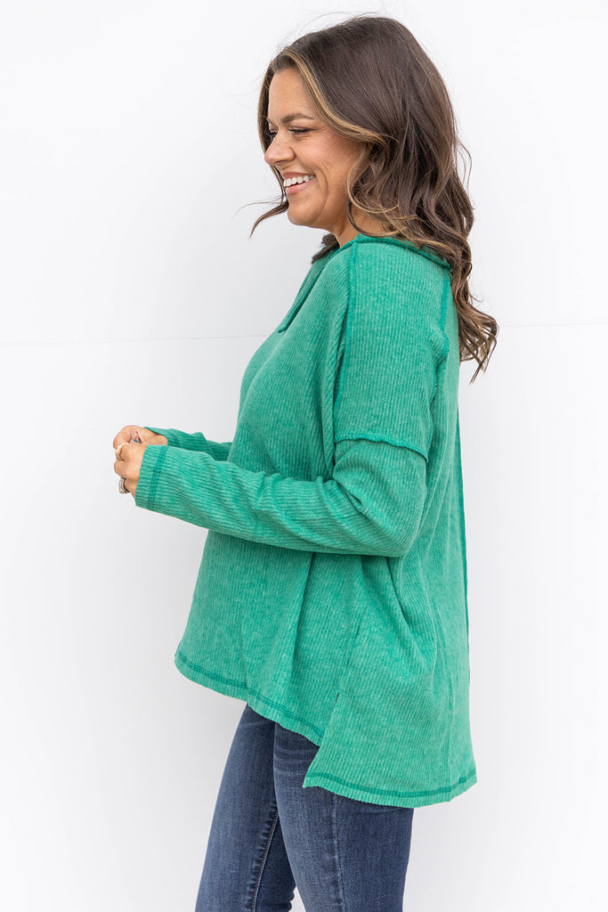 Gentle Grace Sweater - K. Green