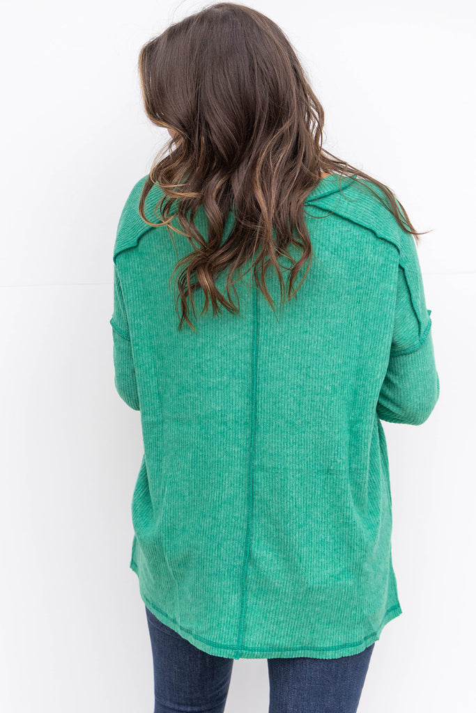 Gentle Grace Sweater - K. Green