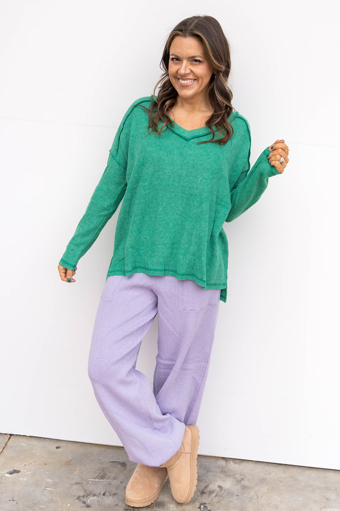 Gentle Grace Sweater - K. Green