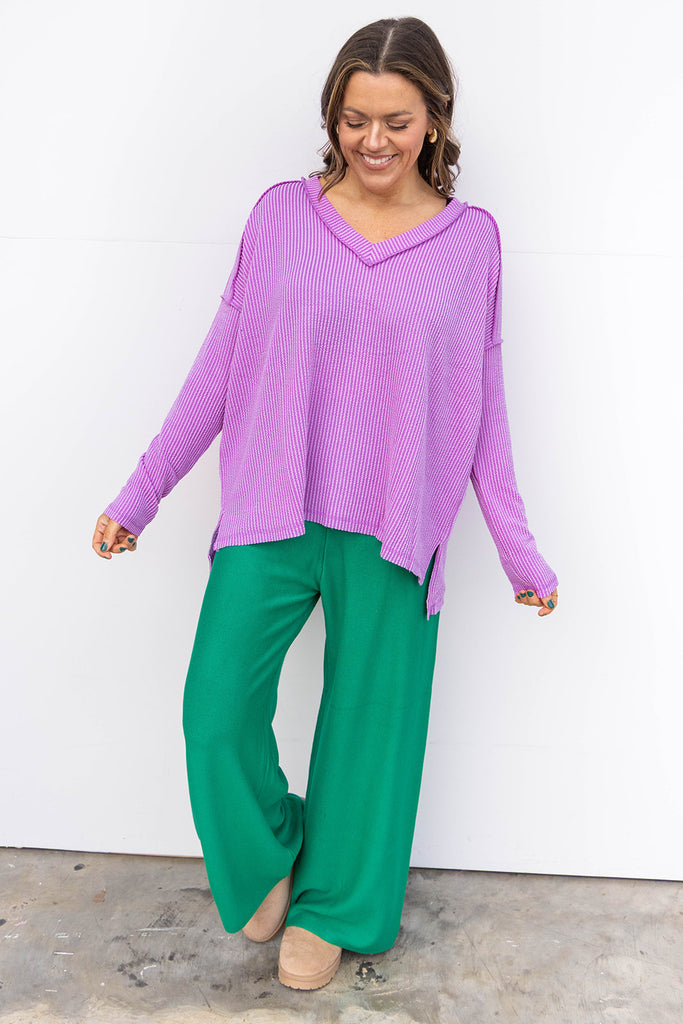 Everyday Knit Pants - Green