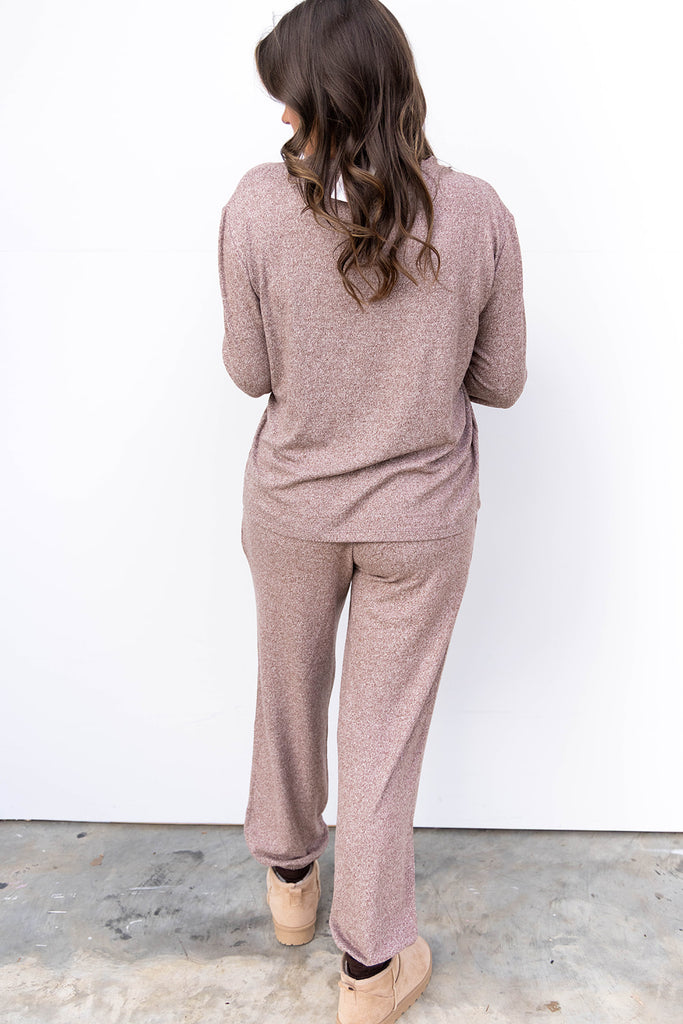 Soft Focus Lounge Set - Brown