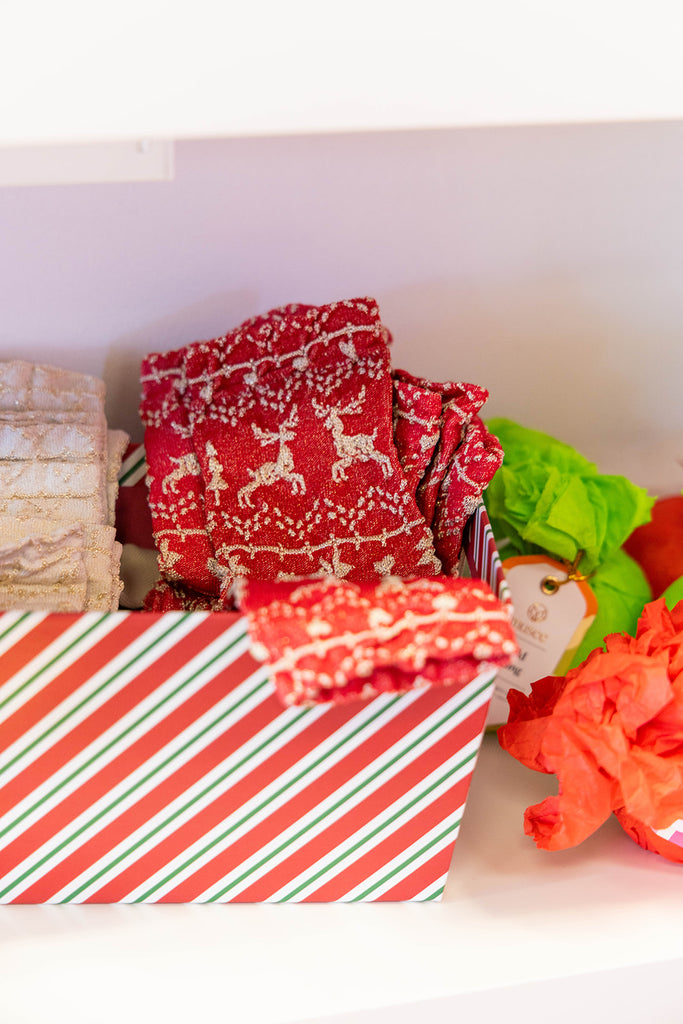 Cozy Doe Socks - Red