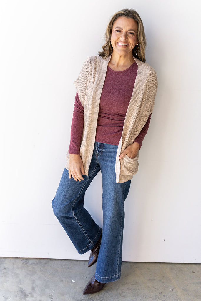 Little Moments Cardigan - Natural