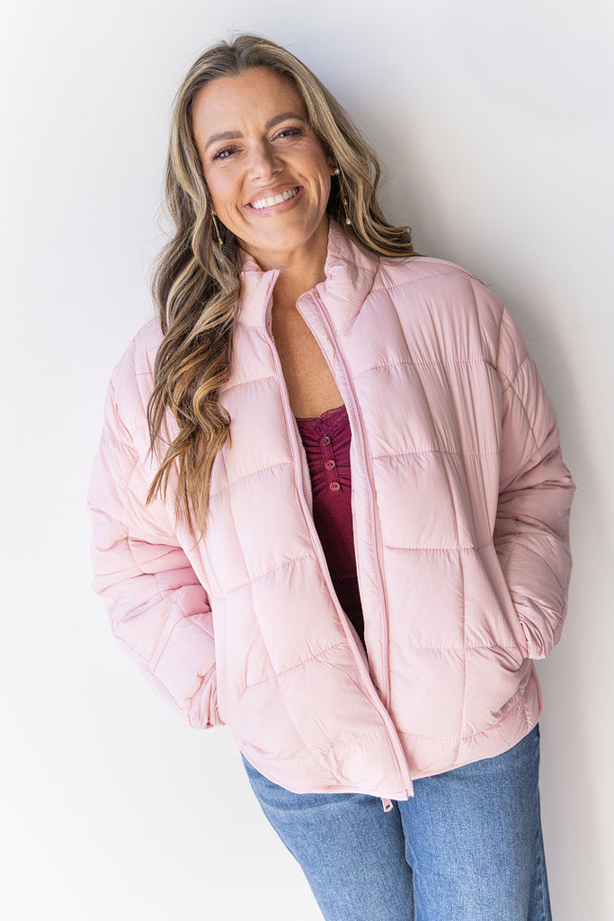 Opalite Jacket - Dusty Pink