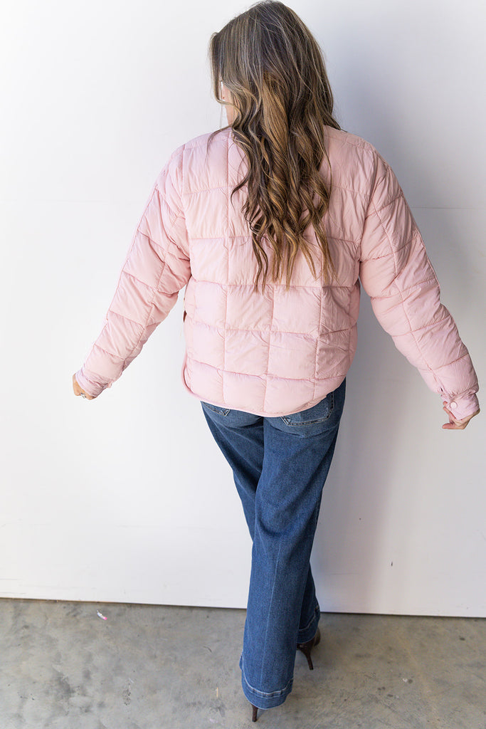 Opalite Jacket - Dusty Pink